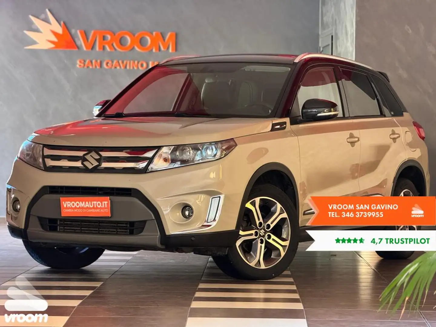 Suzuki Vitara Vitara 1.6 DDiS 4WD AllGrip DCT V-Top Beige - 1