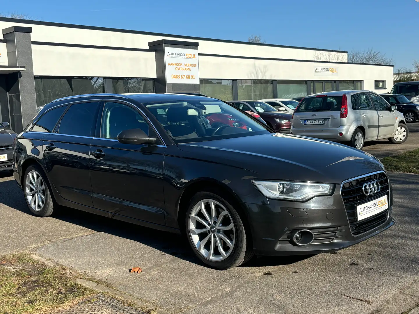 Audi A6 2.0TDi, 8/2014, 201.470km,AUTOMAAT, FULL, Euro 6b Black - 2