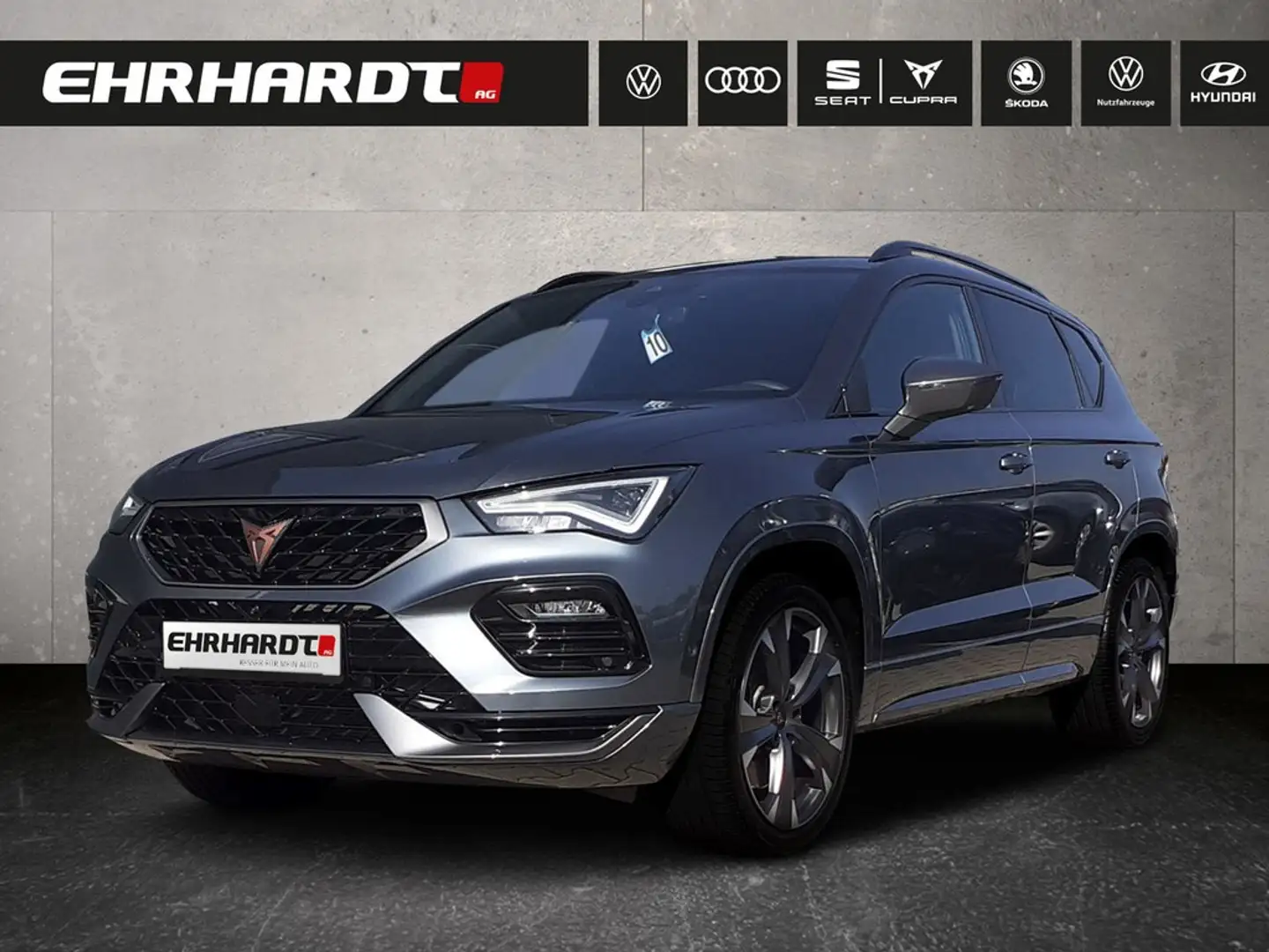 CUPRA Ateca 2.0 TSI DSG 4Drive VZ AHK*VIRTUAL*NAVI*LED*ACC*... Grau - 1