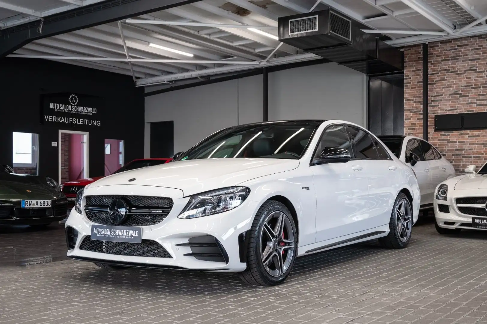 Mercedes-Benz C 43 AMG C43 Lim AMG 4Matic|AMG PERF. AGA|NIGHT-PAKET|ACC Blanc - 2