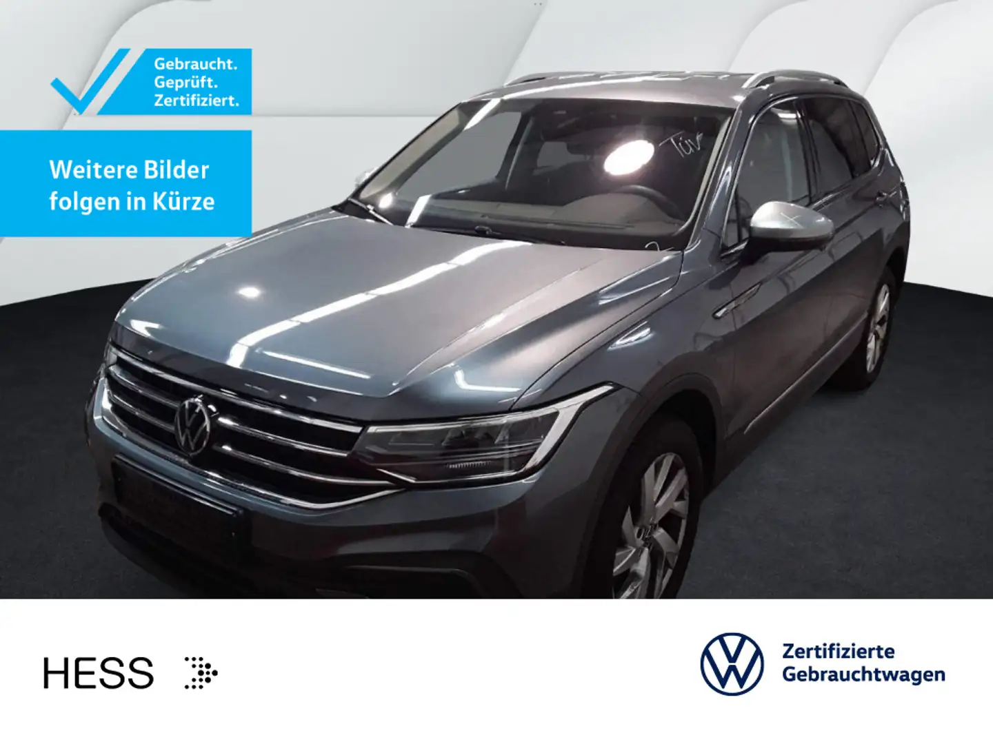 Volkswagen Tiguan Allspace 2.0 TDI DSG LIFE*7-SITZER*LED*AH Grau - 1