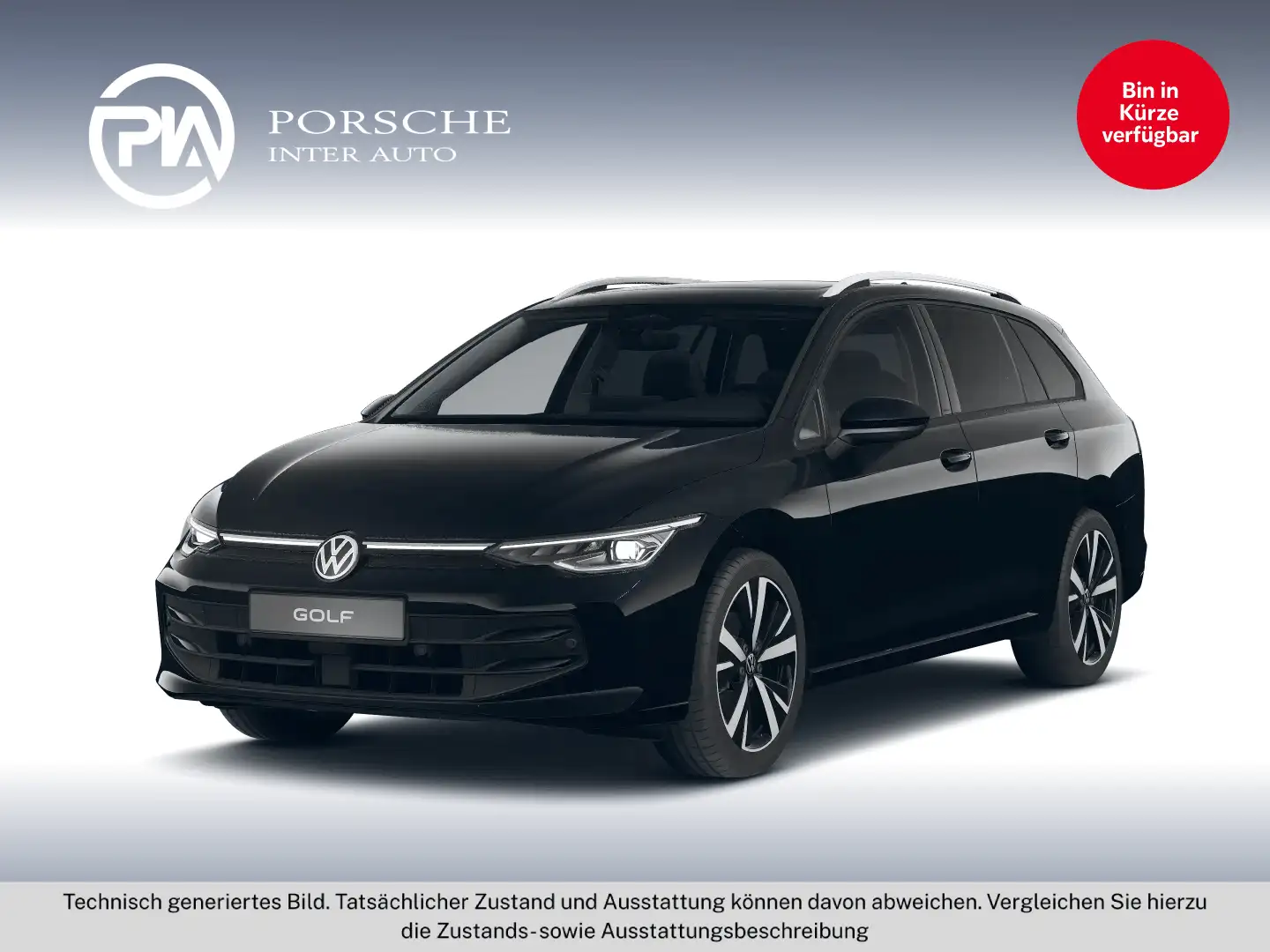 Volkswagen Golf Variant Business mHeV TSI DSG Schwarz - 1