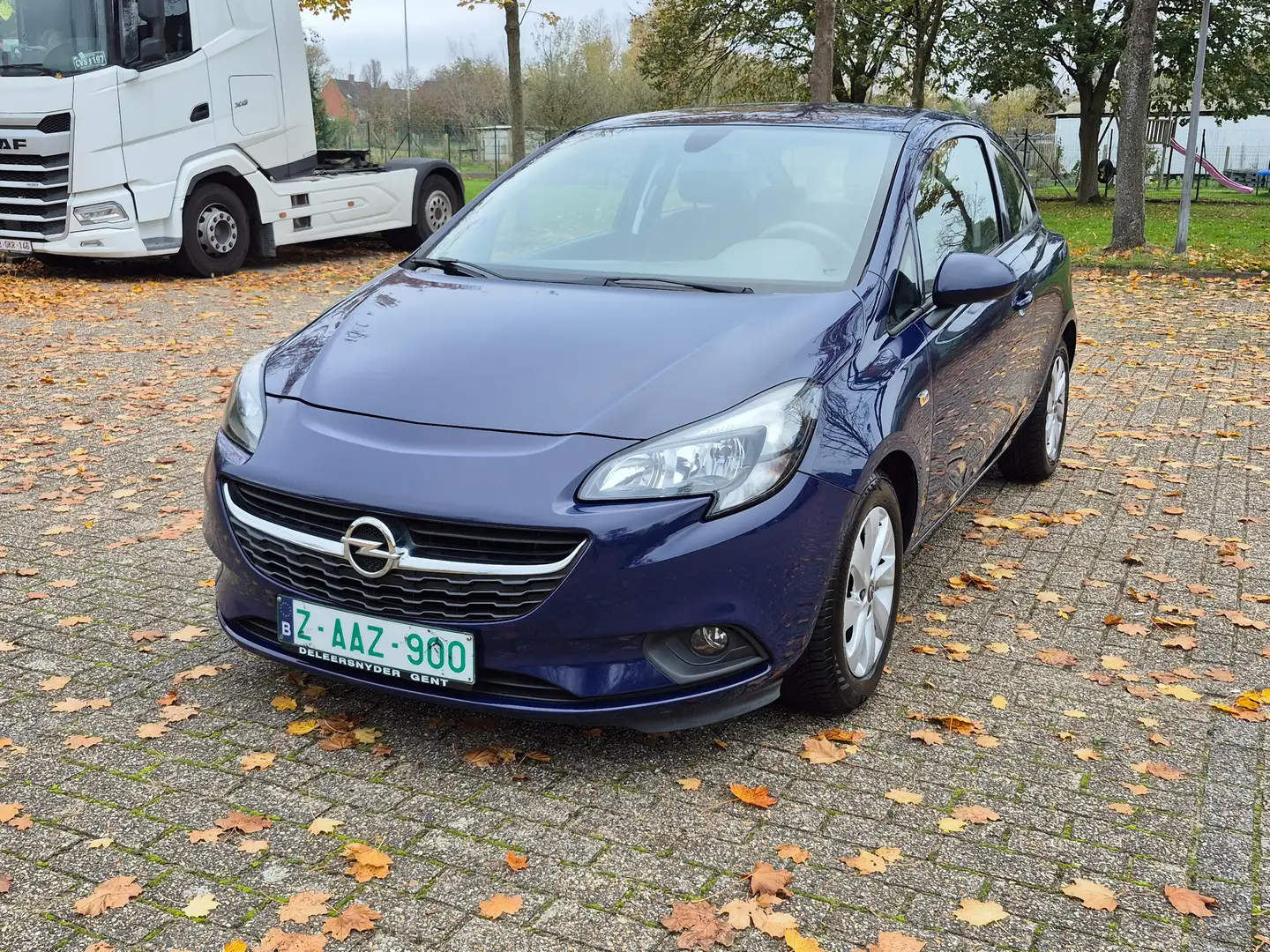 Opel Corsa -E 1.4 Automatik. GEKEURD VOOR VERKOOP 5450 EURO Bleu - 1