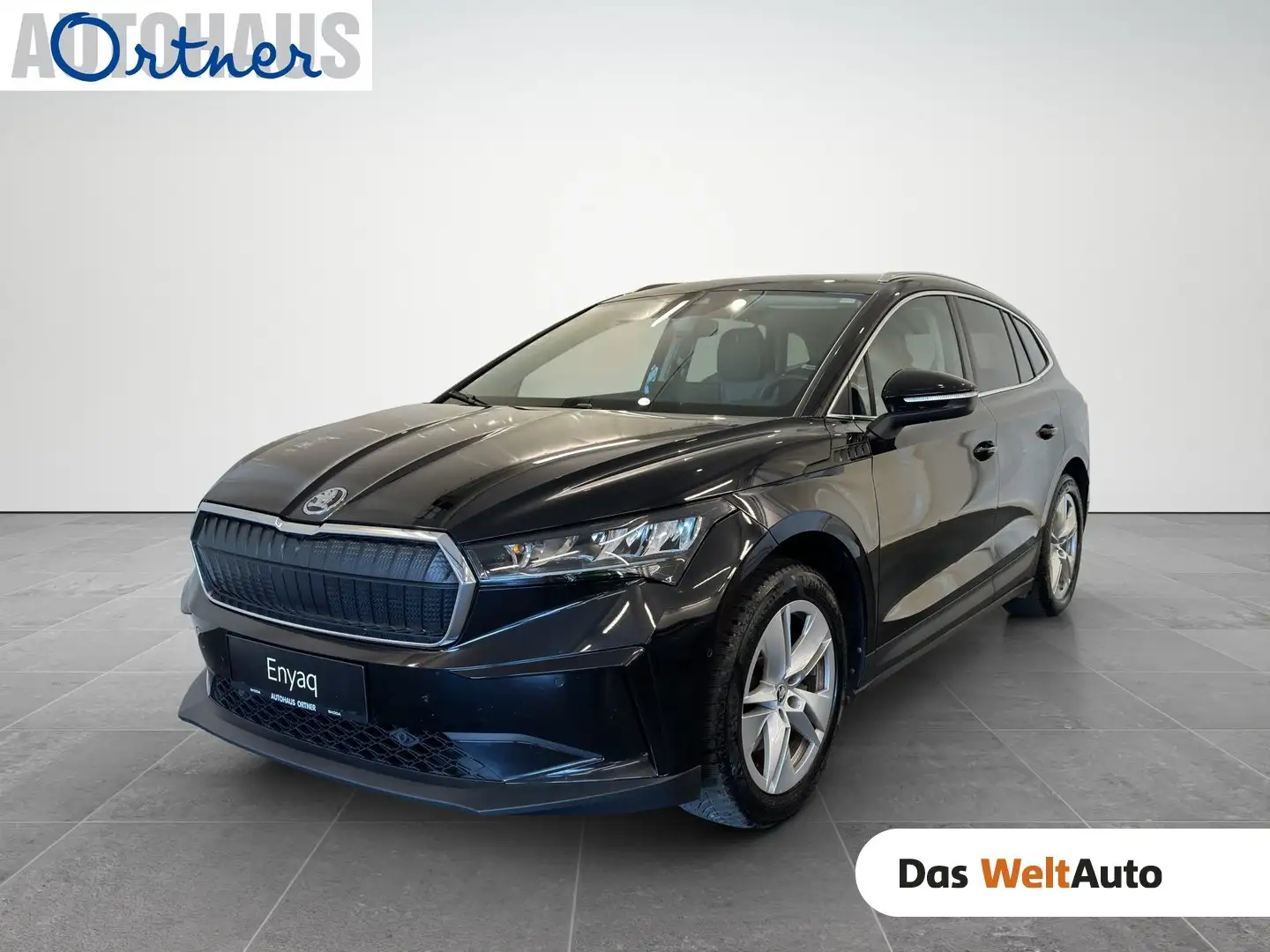 Skoda Enyaq 80 Schwarz - 1