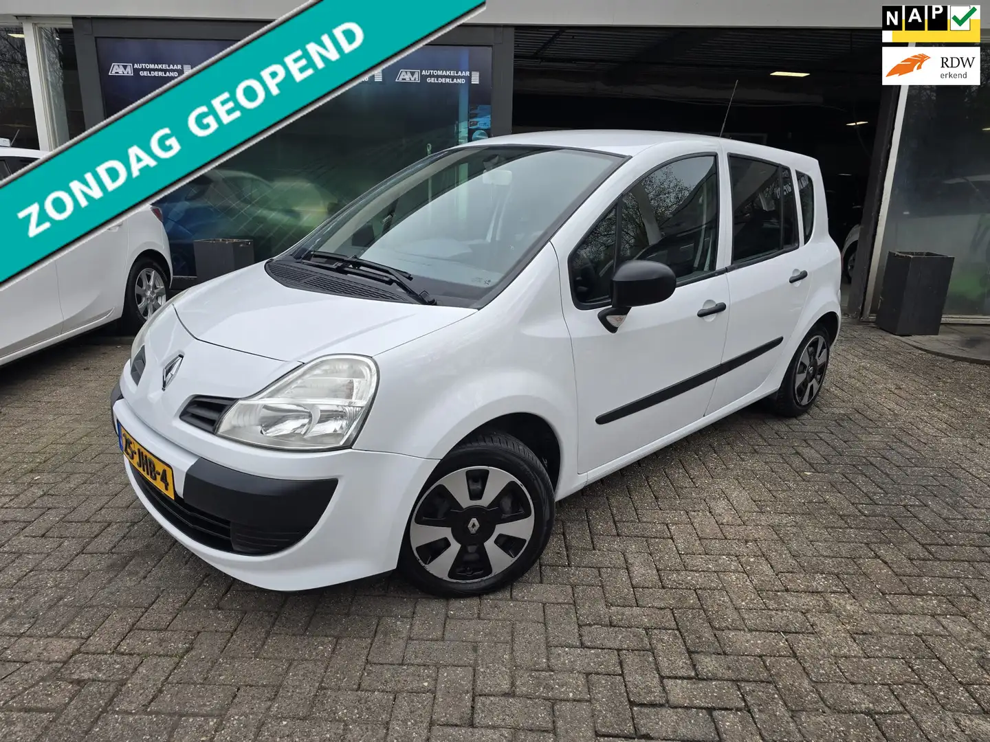 Renault Grand Modus 1.2-16V Expression | 12 MND GARANTIE | AIRCO | NW Blanc - 1
