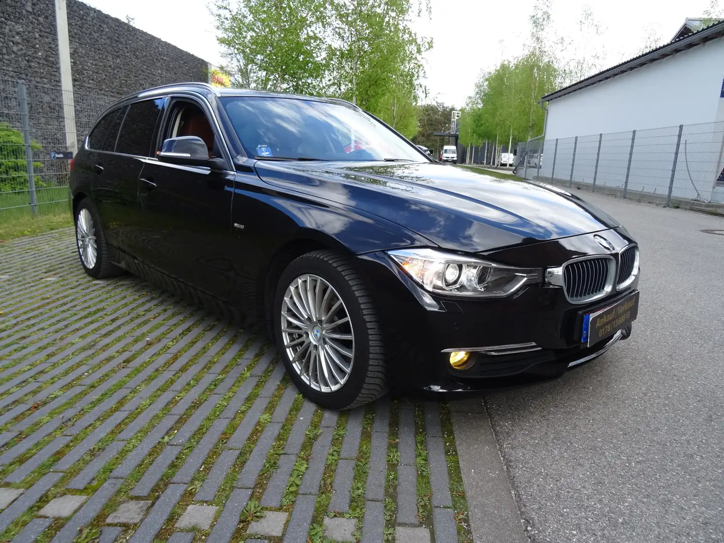 BMW 318 318d - Panoramadach - Luxury -Ausstattung Zwart - 2