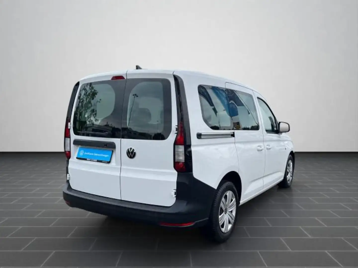Volkswagen Caddy 2.0 TDI DSG Flügelt+7-Sitze+Kamera+A Weiß - 2