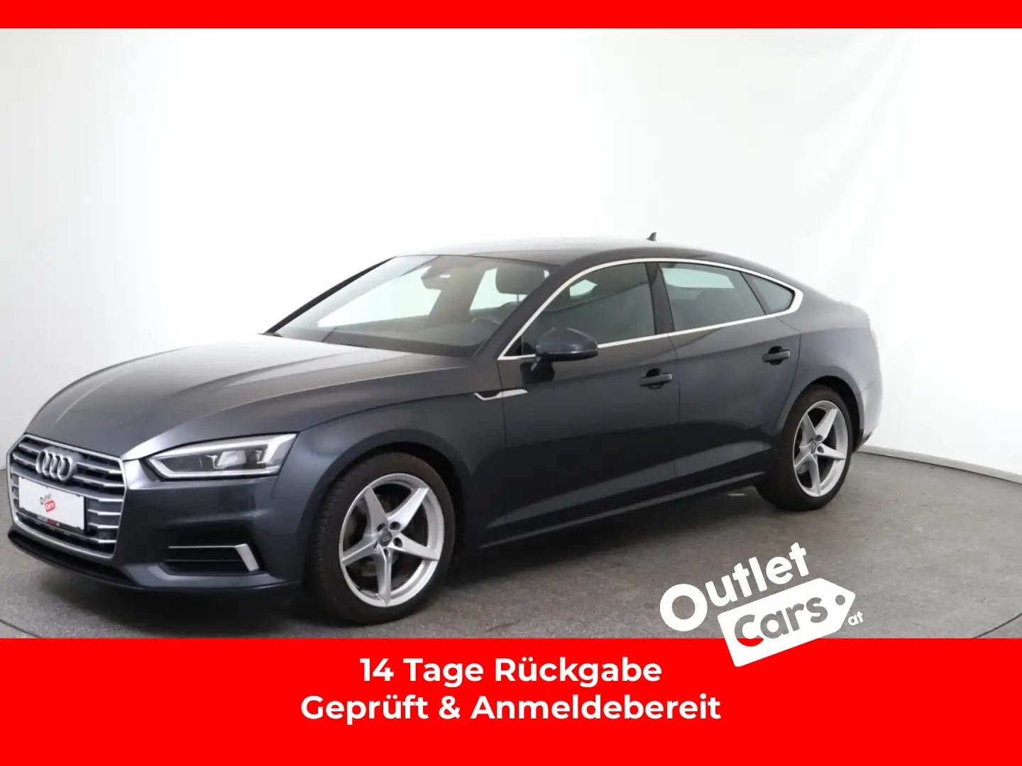 Audi A5 Sportback 30 TDI advanced LED+NAVI+LM+PDC+SHZ Grau - 1