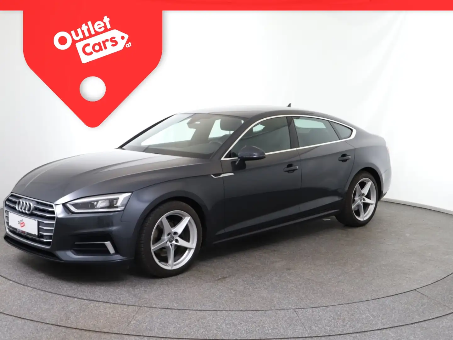 Audi A5 SB 30TDI Aut. LED+NAVI+LM+PDC+SHZ+SoundSys Grau - 1