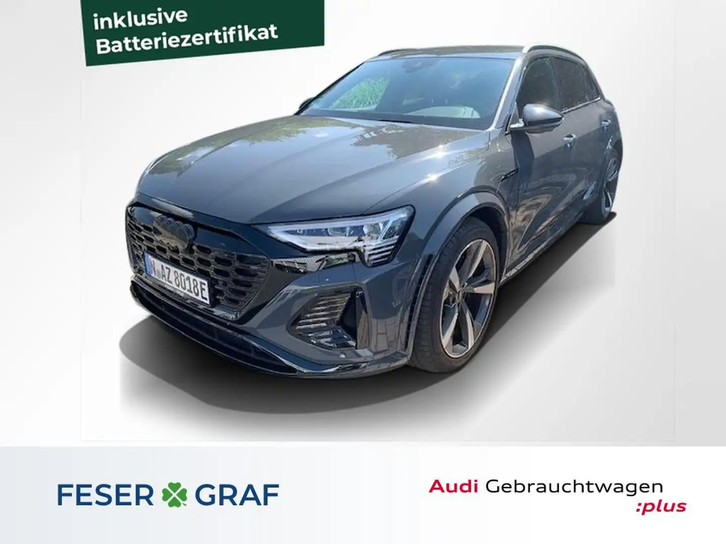 Audi SQ8 e-tron B&O,Matrix,Leder,Navi,Kameras Grau - 1