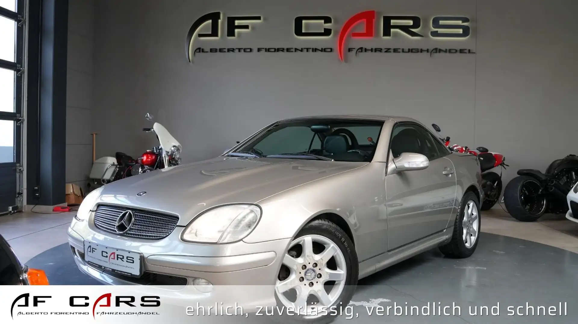 Mercedes-Benz SLK 230 Kompressor Leder Klima Automatik Silber - 1
