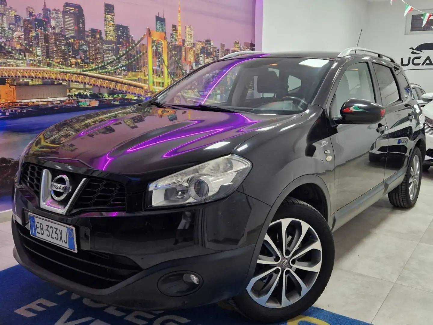 Nissan Qashqai Qashqai I 2007 +2 Qashqai+2 1.5 dci N-Tec dpf FL Noir - 1