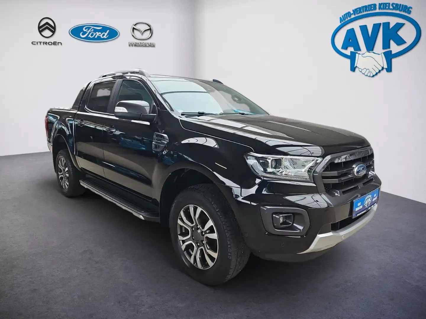 Ford Ranger Wildtrak Doppelkabine 4x4 AHK 3.500KG Schwarz - 1