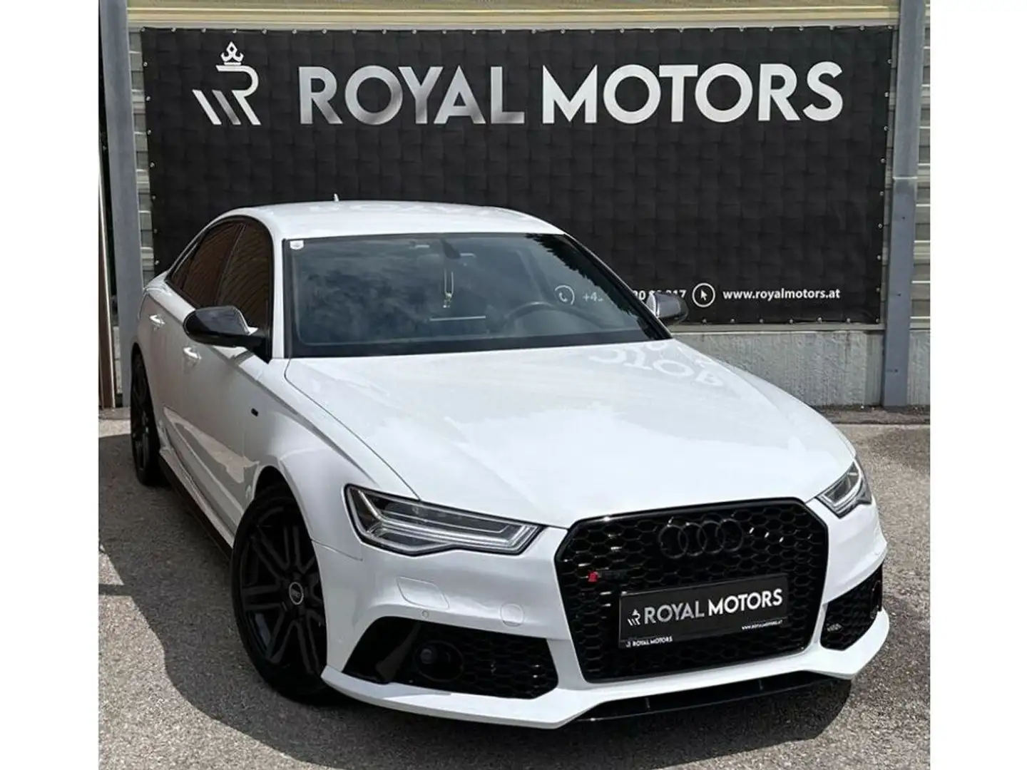 Audi A6 3.0 TDI quattro Weiß - 1