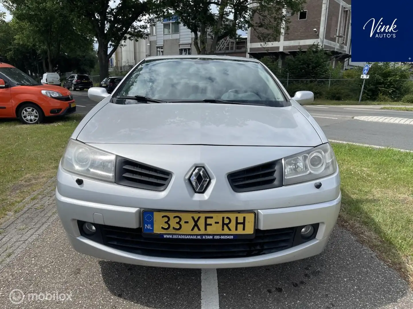 Renault Megane coupé cabriolet 1.6-16V Tech Line Karmann | Ledere Grau - 2