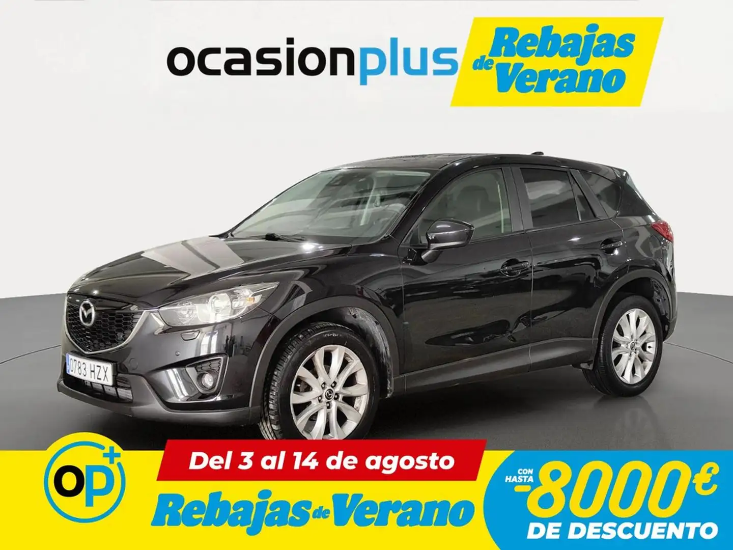 Mazda CX-5 2.2DE Luxury 4WD 175 Aut. Negro - 1