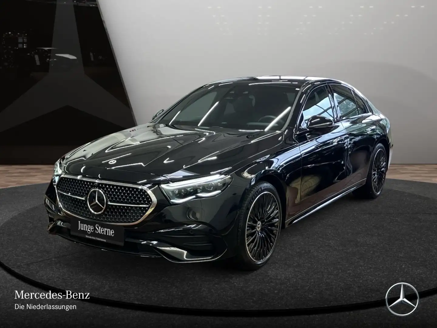 Mercedes-Benz E 300 de AMG Fahrass Pano Burmester Distr. AHK PTS Noir - 2