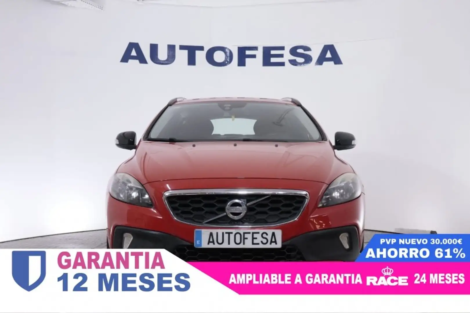 Volvo V40 CROSS COUNTRY 1.6 D2 KINETIC 114CV 5P Rouge - 2
