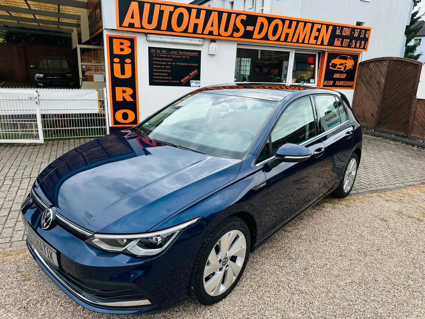 Volkswagen Golf VIII Lim. Style eTSI+Scheckheft+Automatik Bleu - 1