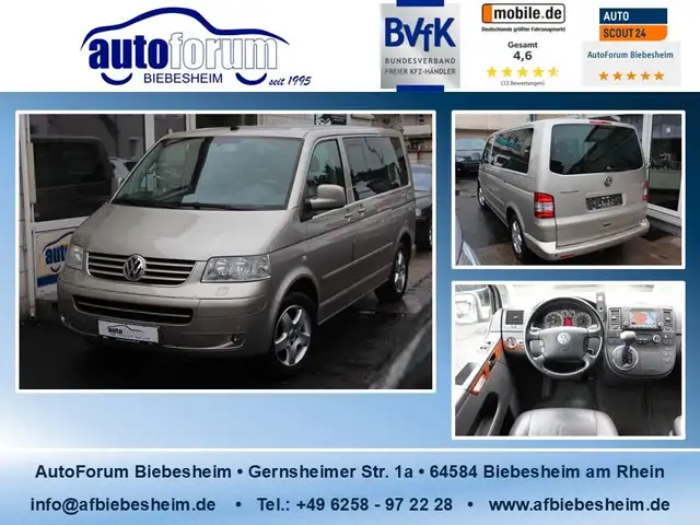 Volkswagen T5 Multivan 3.2 Highline Leder*Navi*Standhzg*AHK