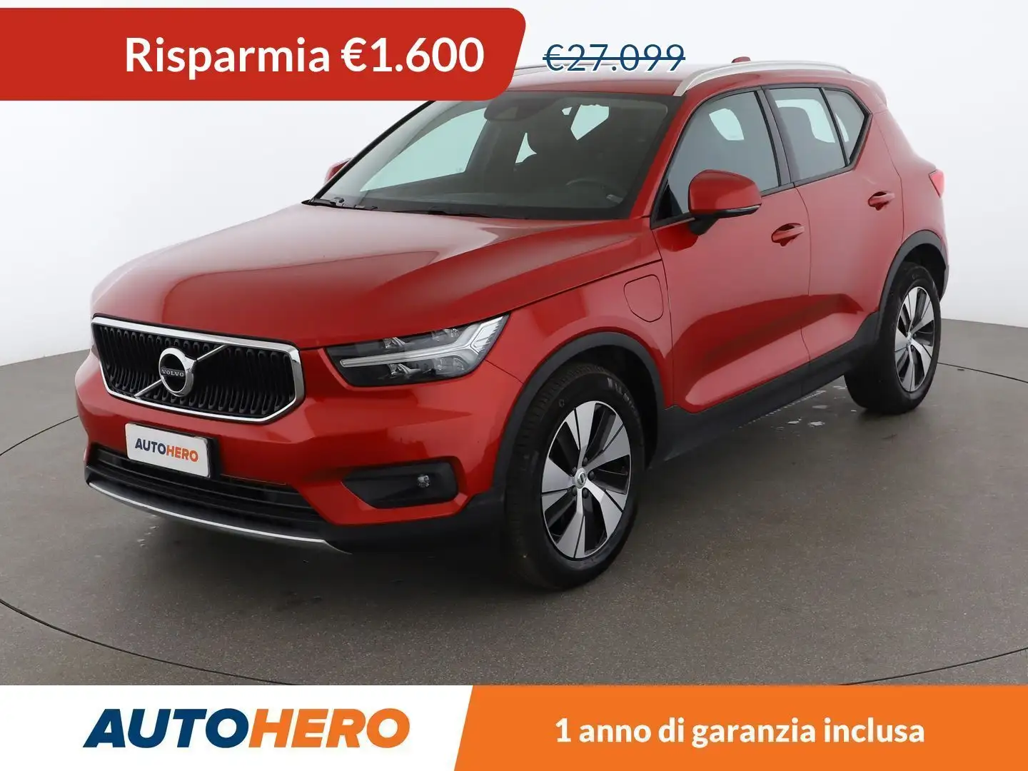 Volvo XC40 1.5 T5 Plug-in Hybrid Inscription PHEV Rosso - 1