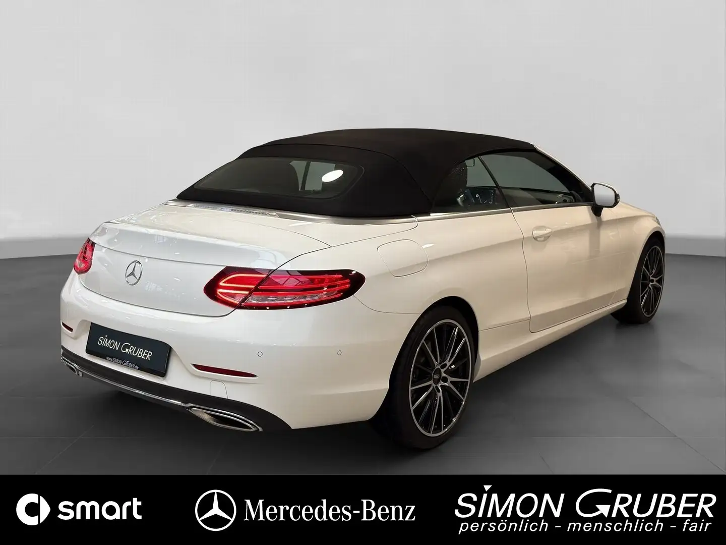 Mercedes-Benz C 300 Cabrio Burmester Navi CarPlay LED Kamera Blanc - 2