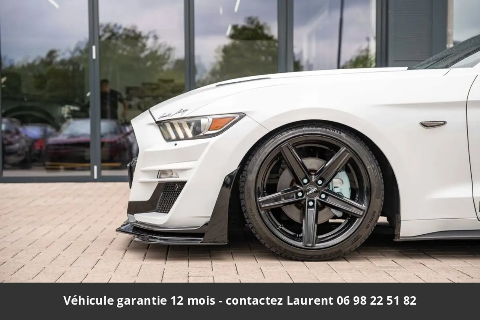 Ford Mustang Pack Shelby Tout compris hors homologation 4500e Blanc - 2