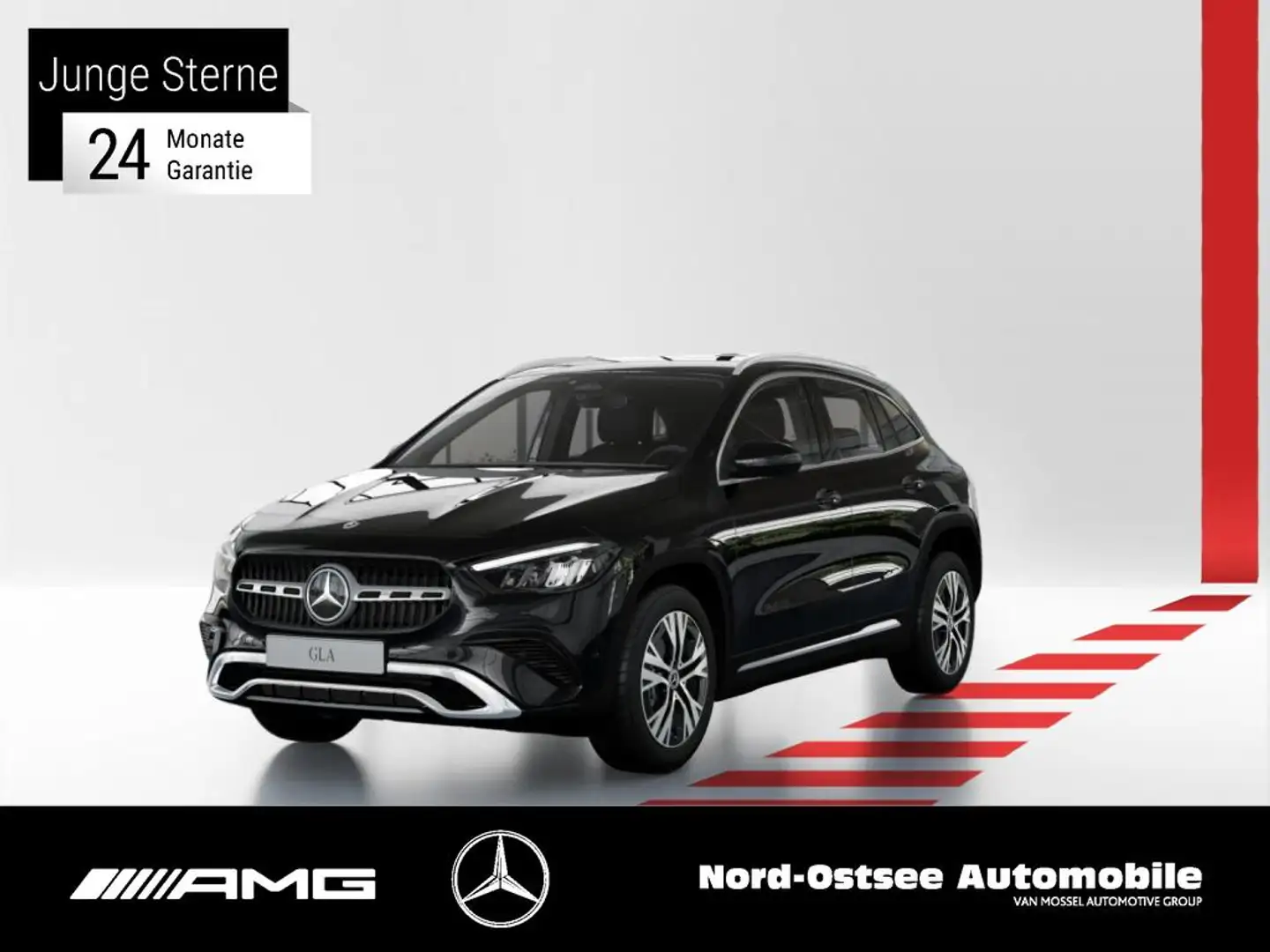 Mercedes-Benz GLA 200 d PROGRESSIVE MBUX LED SHZ KLIMA Schwarz - 1