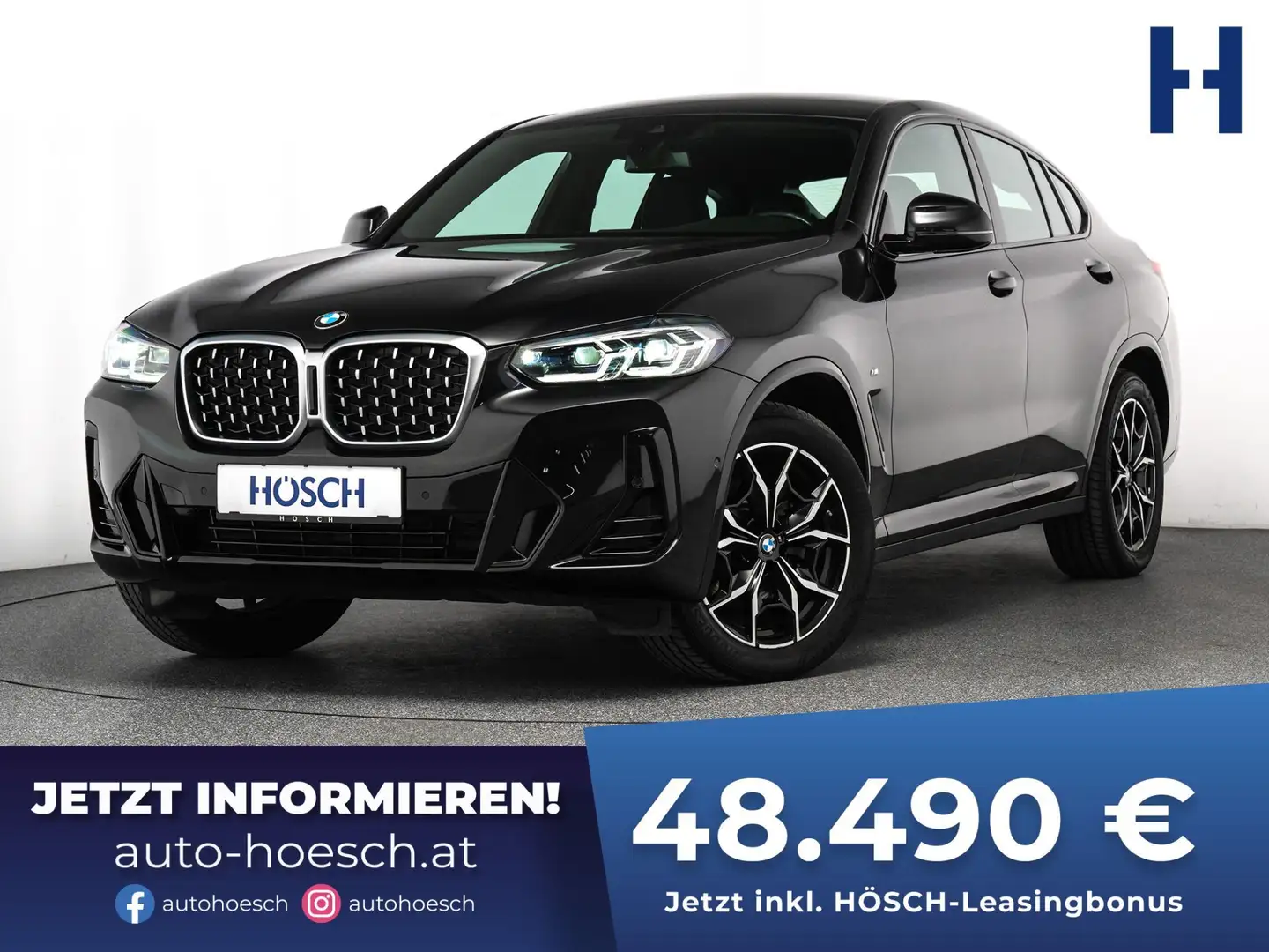 BMW X4 xDrive 20d M-Sport Aut. MEGADEAL SELTENHEIT Schwarz - 1