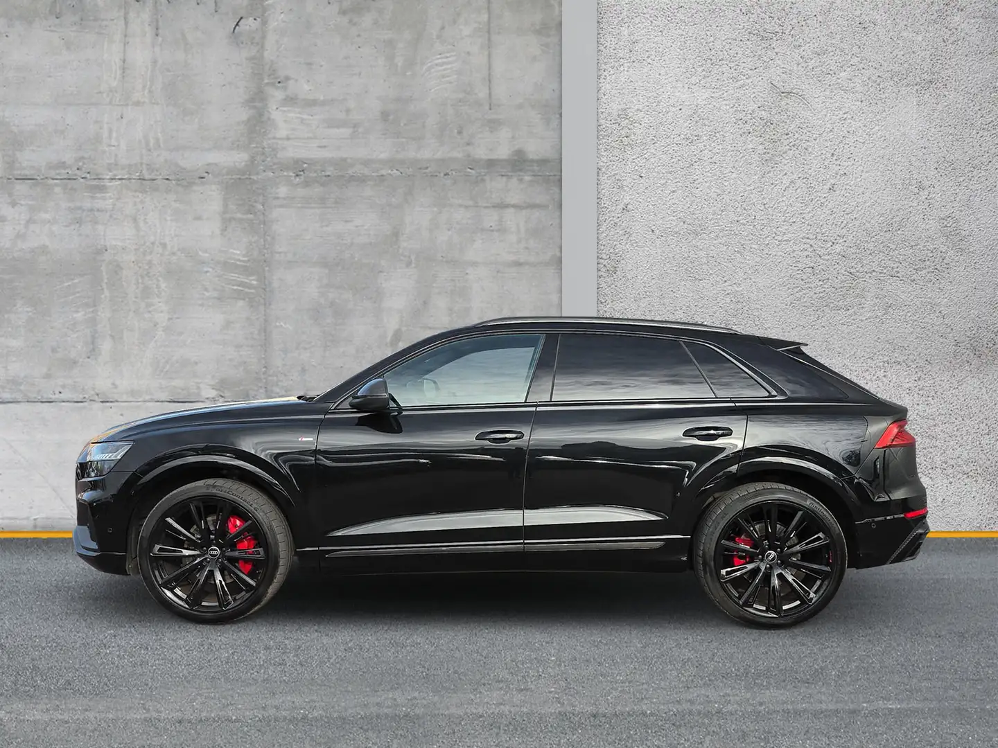 Audi Q8 50 TDI qu S line competition CARBON STANDHZG AHK Schwarz - 2
