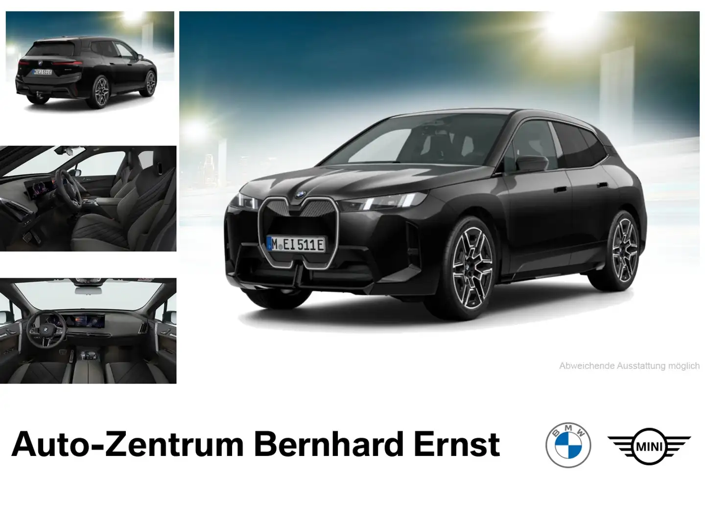BMW iX xDrive45 M Sportpaket Innovationsp. AHK Negro - 1