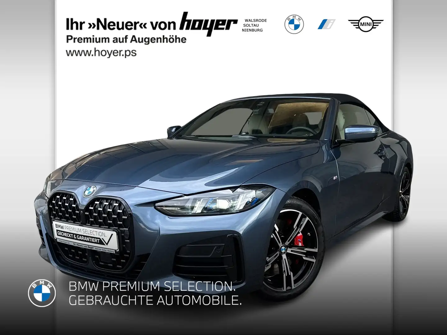 BMW 430 i xDrive Cabrio DAB LED RFK el. Sitze PDC Bleu - 1