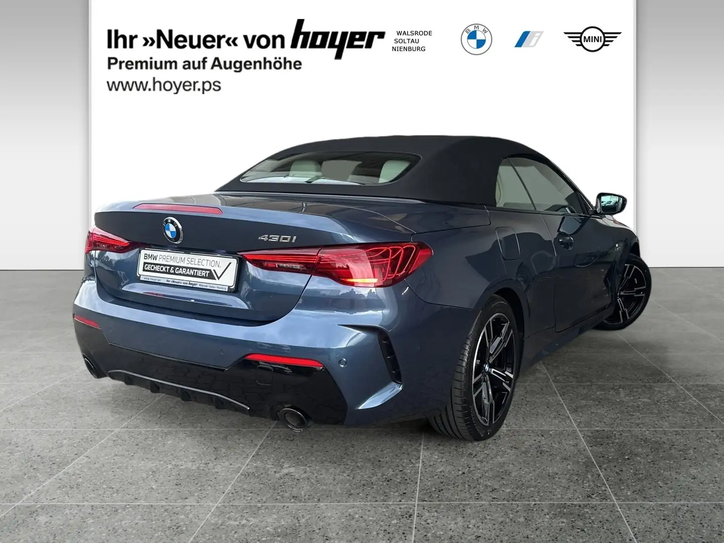 BMW 430 i xDrive Cabrio DAB LED RFK el. Sitze PDC Bleu - 2