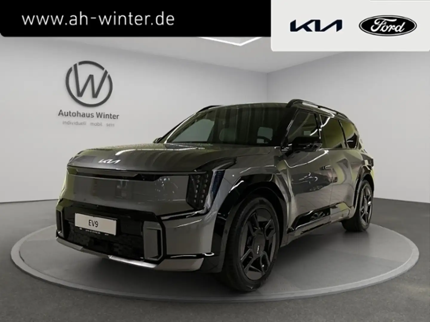 Kia EV9 4WD GT-Line Launch Edition 7S Pano AHK Trittbrett Grau - 1