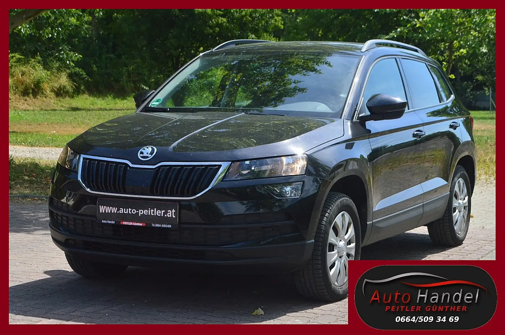 Skoda Karoq 2,0 TDI+NAVI+AHK+PDC+SHZ+ Schwarz - 1