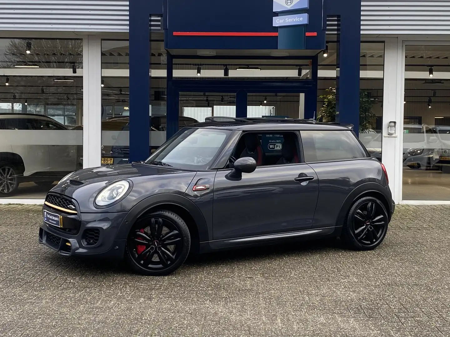 MINI John Cooper Works Mini 2.0 Chili / NL Auto / 231 PK / JCW-sportuitla Gris - 2
