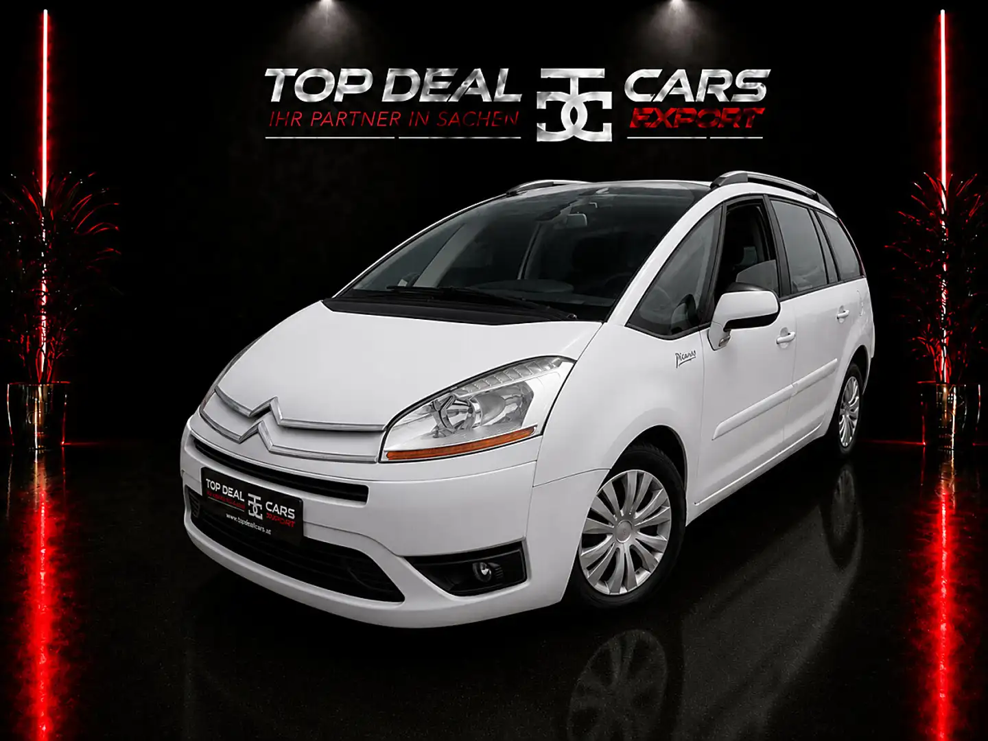 Citroen Grand C4 Picasso 2,0 HDi emotion EGS6 FAP Weiß - 1