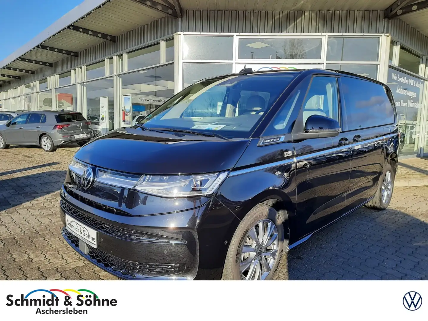 Volkswagen T7 Multivan 1.4 TSI eHybrid Style DSG DACH, STHZ Klima Navi Schwarz - 1