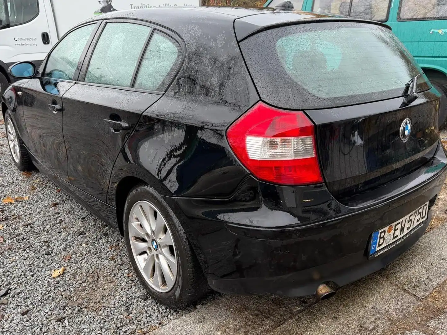BMW 118 1er Diesel  118d Schwarz - 1