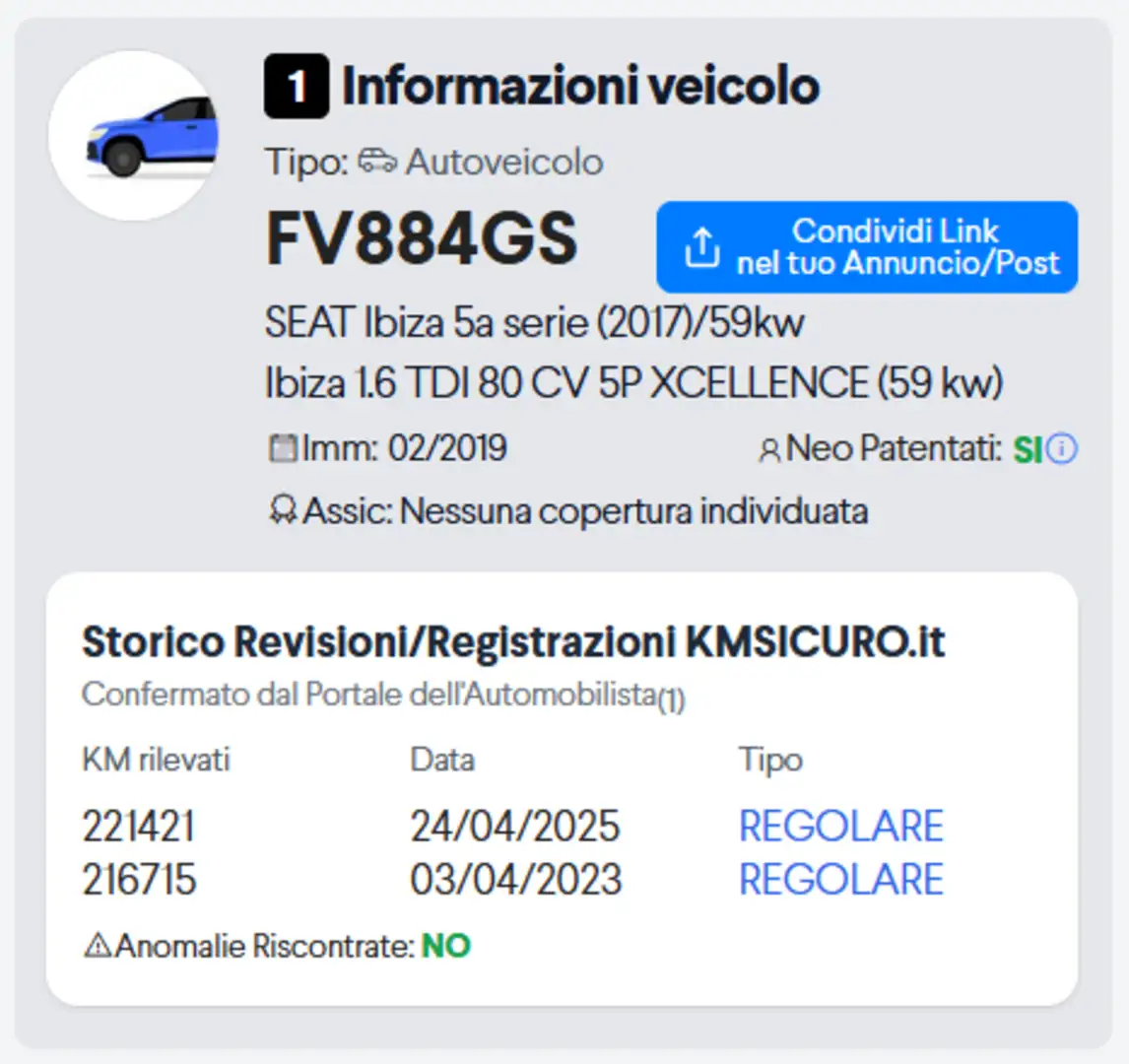 SEAT Ibiza SEAT Ibiza 1.6 TDI 80 CV 5 porte Business Bianco - 2