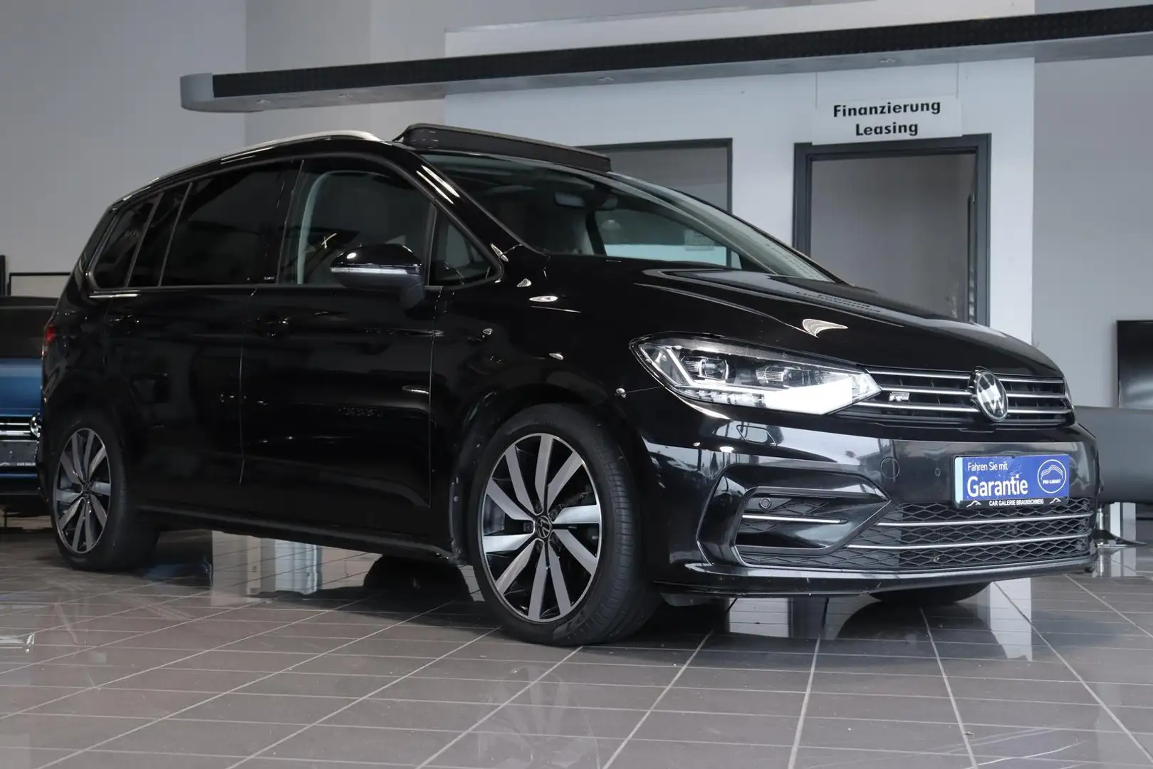 Volkswagen Touran 2.0 TDI* R-LINE*VIRTAUL*PANO*AHK*7-SITZ Schwarz - 2