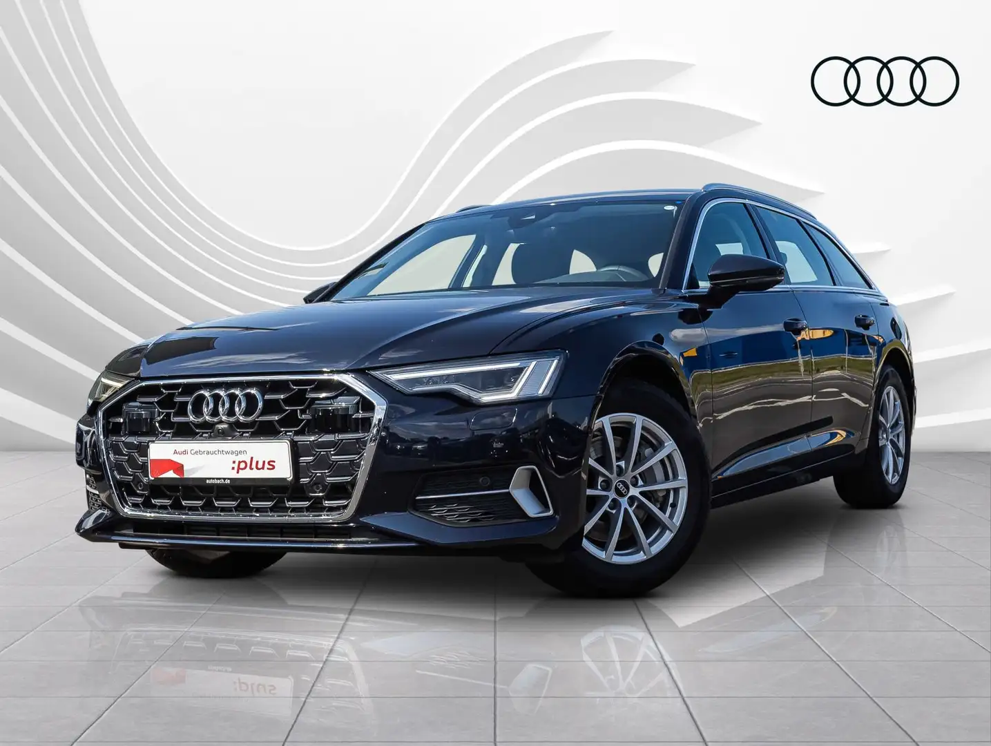 Audi A6 advanced 45TFSI Stronic Navi LED virtua Blauw - 2