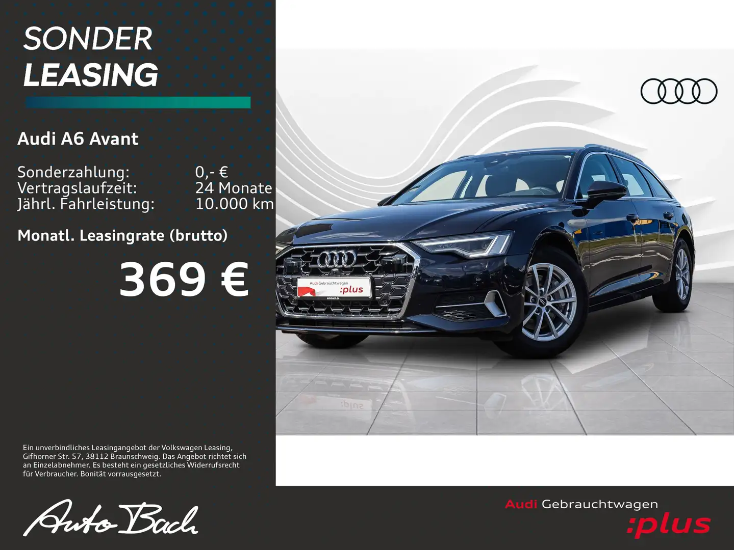 Audi A6 advanced 45TFSI Stronic Navi LED virtua Blauw - 1