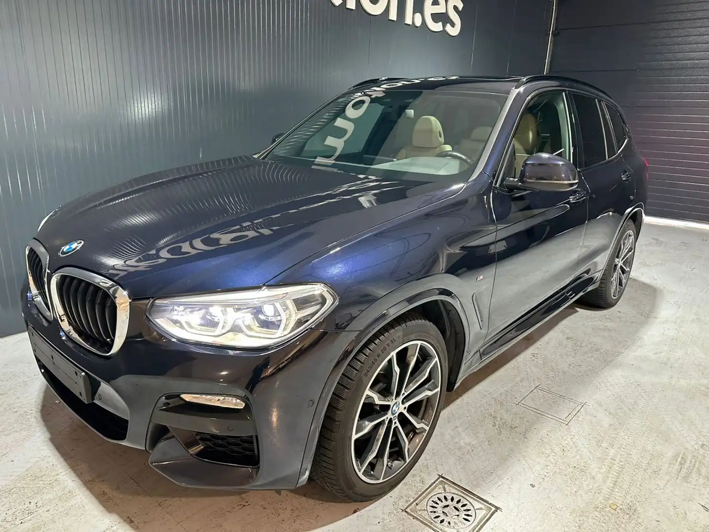 BMW X3 xDrive 20dA Azul - 1