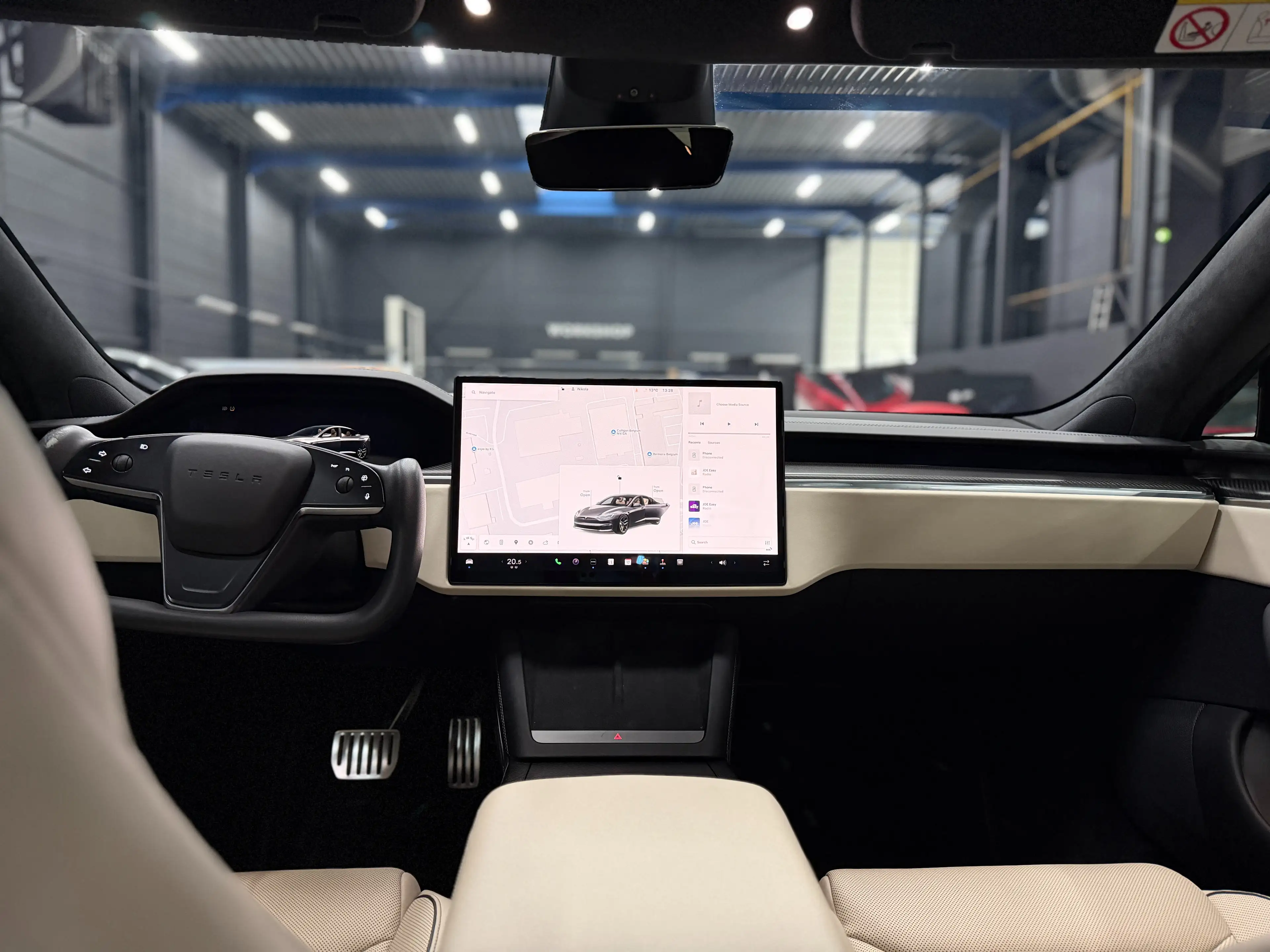 Tesla Model S PLAID - FSD - FACELIFT - 1020HP - 21" WHEELS — photo 14