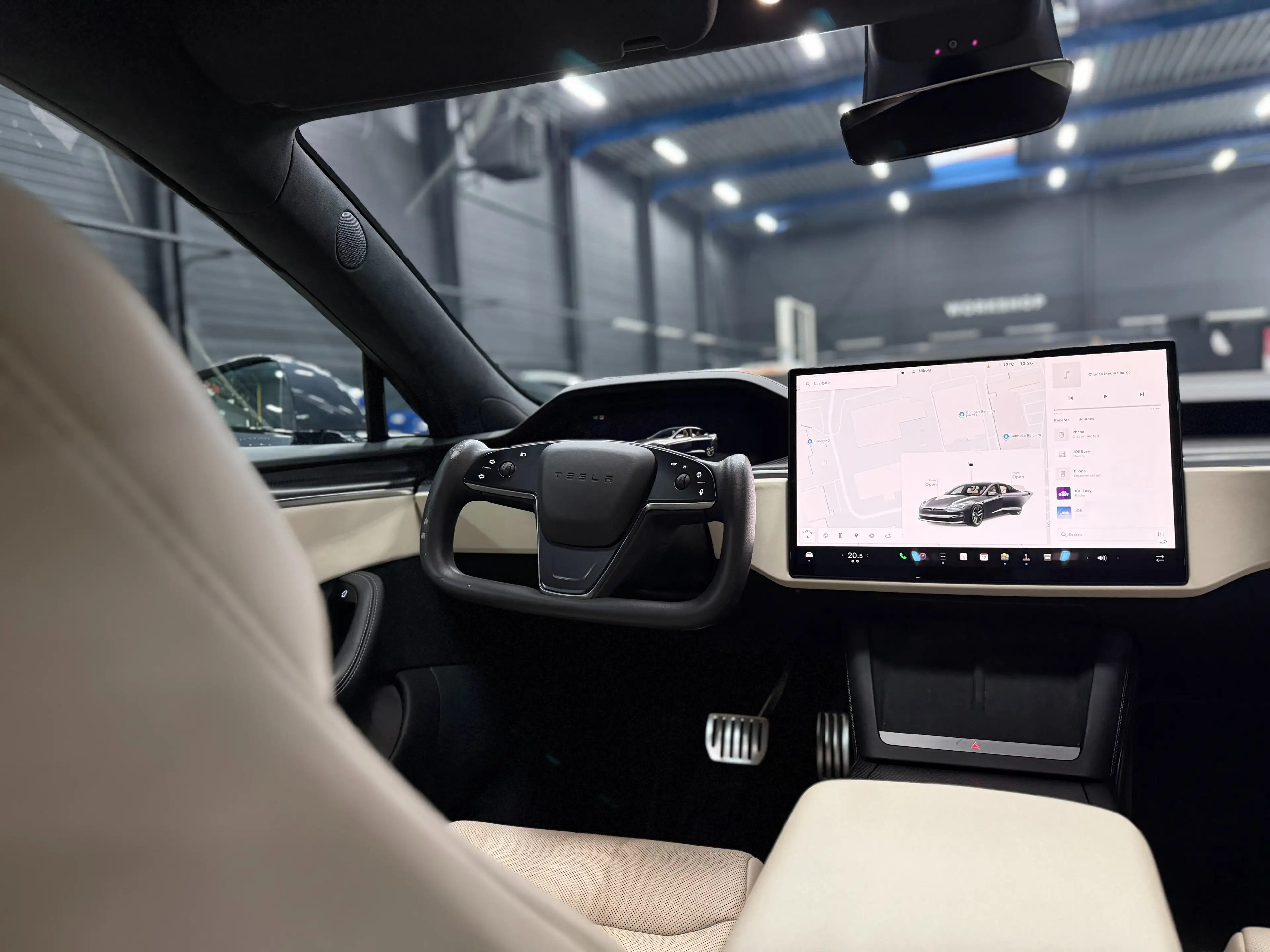 Tesla Model S PLAID - FSD - FACELIFT - 1020HP - 21" WHEELS — photo 15