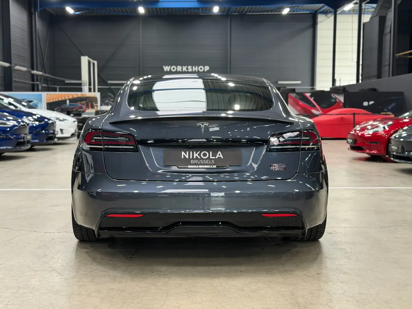 Tesla Model S PLAID - FSD - FACELIFT - 1020HP - 21" WHEELS Gris - 2