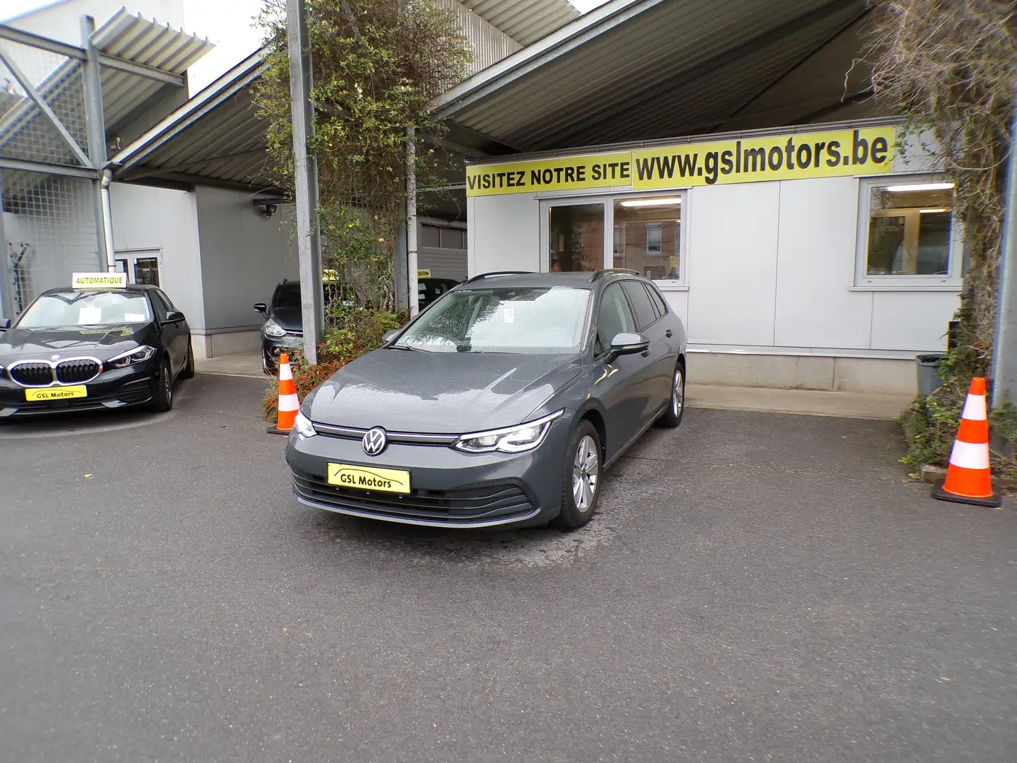 Volkswagen Golf Variant 1.5TSi 130cv gris 05/21 90.370km Airco GPS Capteur Gris - 1