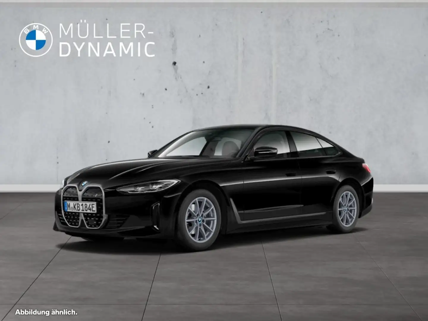 BMW i4 eDrive35 GRAN COUPÈ PARKING ASSIST VIRT COCK+ TEMP Schwarz - 1