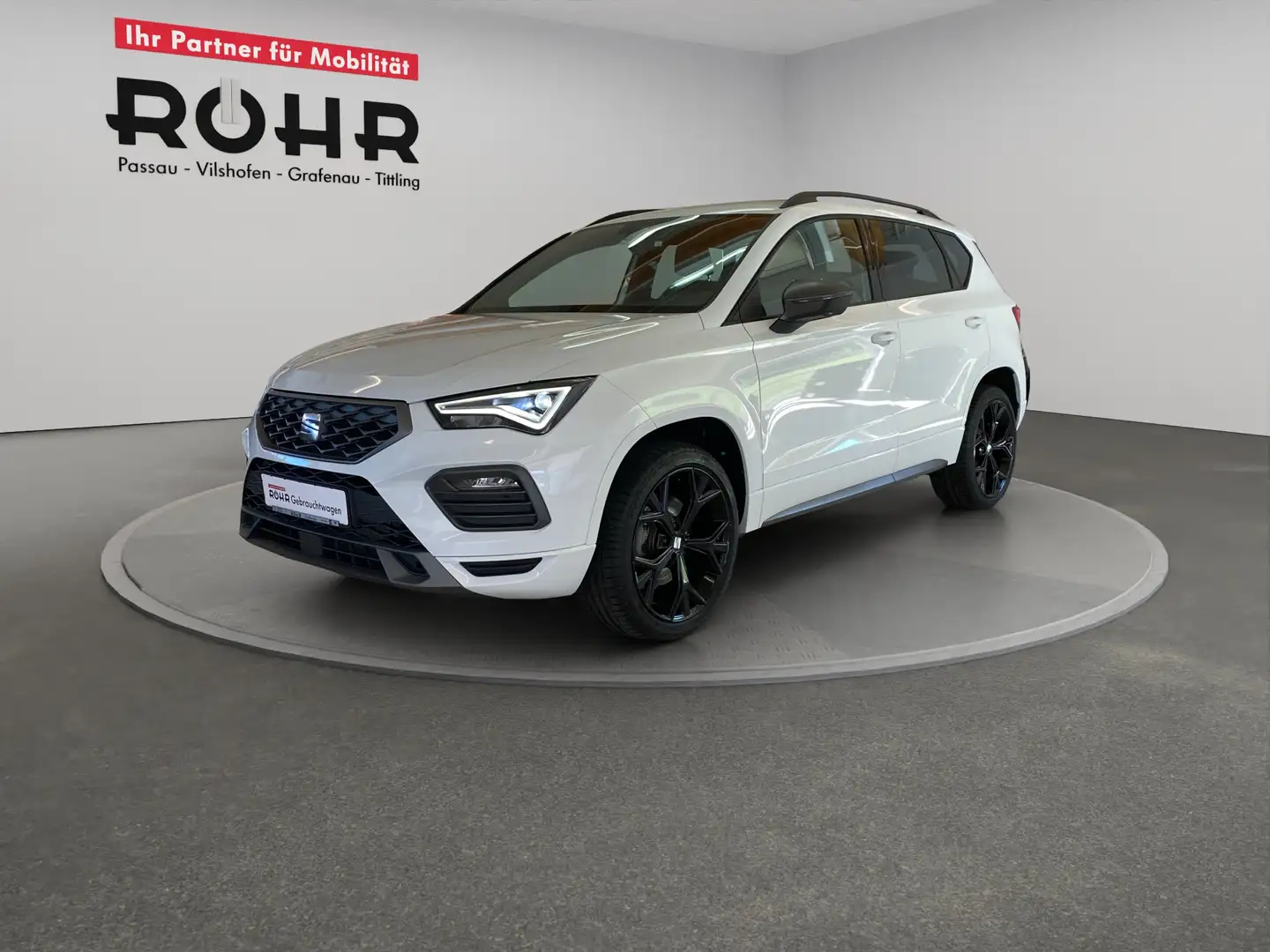 SEAT Ateca FR (Garantie 06/2027.SHZ.Navi.LED.DAB.EPH) Weiß - 2